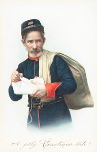 Postman with sack