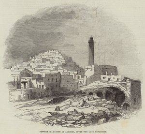Powder Magazine at Algiers, after the Late Explosion
