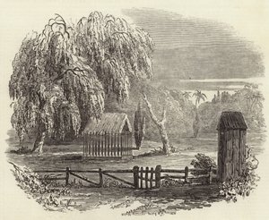 Present state of the tomb of Napoleon by English School