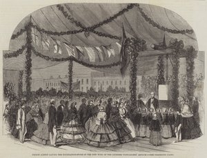 Prince Albert laying the Foundation-Stone of the New Wing of the Licensed Victuallers