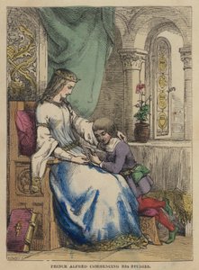 Prince Alfred commencing His Studies by English School