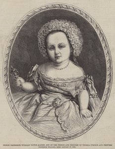 Prince Frederick William Victor Albert, Son of the Prince and Princess of Prussia (Prince and Princess Frederick William), Born 27 January 1859 by English School