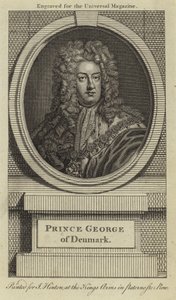 Prince George of Denmark by English School