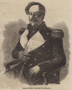 Prince Ghika, Hospodar of Moldavia
