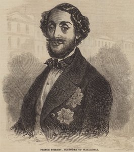 Prince Stirbey, Hospodar of Wallachia by English School