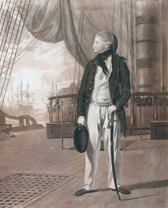 Prince William Henry as midshipman Later King William IV by English School
