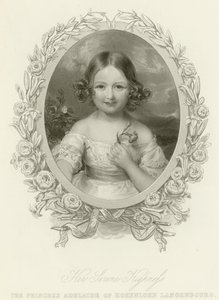Princess Adelaide of Hohenlohe-Langenburg by English School
