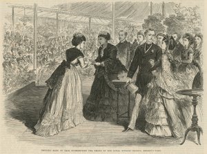 Princess Mary of Teck Distributing the Prizes by English School