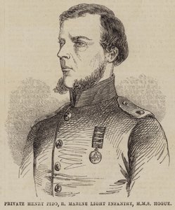 Private Henry Fido, Royal Marine Light Infantry, HMS Hogue