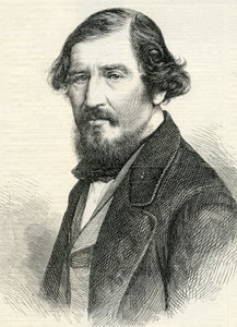 Professor Aytoun from The Illustrated London News 19th August, 1865 (engraving) by English School