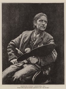 Professor Hubert Herkomer, RA by English School