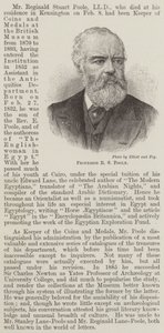 Professor R S Poole by English School