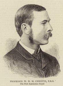 Professor W H M Christie, FRS by English School