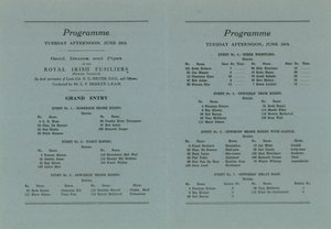 Programme for the First International Rodeo