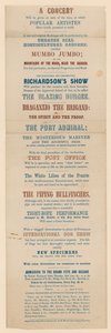 Programme of the grand Fete and Bazaar in aid of the Female School of Art by English School