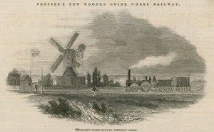 Prossers wooden railway, Wimbledon Common by English School