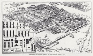Public health, an isolation hospital, the Brook Hospital, Shooter