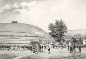 Public school boys (Charterhouse) playing football by English School