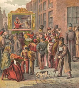 Punch and Judy Show in the Street