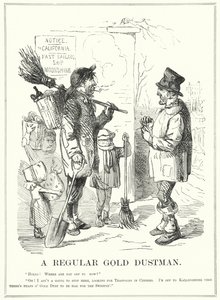 A Regular Gold Dustman by English School