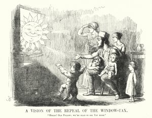 A Vision of the Repeal of the Window Tax by English School