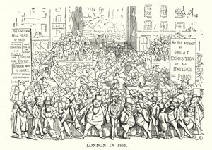 London in 1851 by English School