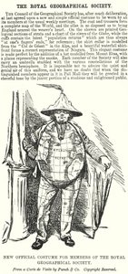 New Official Costume for Members of the Royal Geographical Society by English School