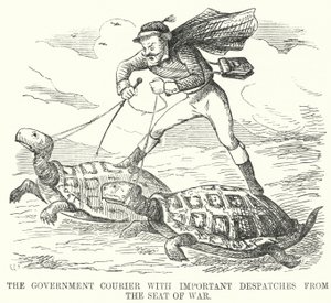 The Government Courier with Important Despatches from the Seat of War
