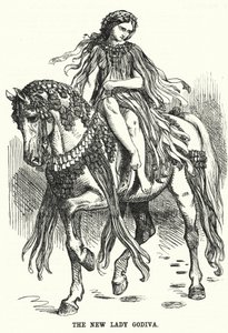 The New Lady Godiva by English School