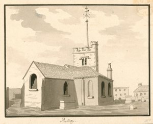 Putney Church, London by English School