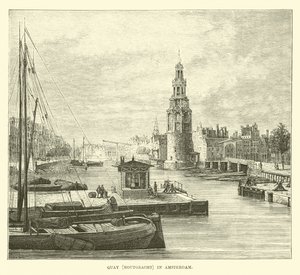 Quay (Houtgracht) in Amsterdam by English School