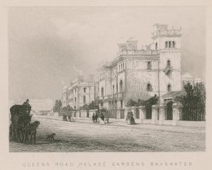 Queens Road Palace Gardens, Bayswater, London by English School