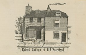 Raised Cottage at Old Brentford by English School