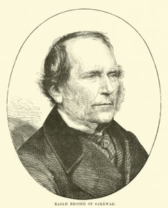 Rajah Brooke of Sarawak by English School