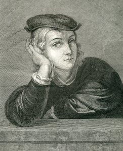 Raphael at the age of 15 by English School