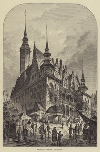 Rathhaus, Brieg, in Silesia by English School