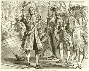 Reception of King James II at Kinsale