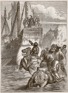 Reception of the Emperor Sigismund (Illustration from Cassell