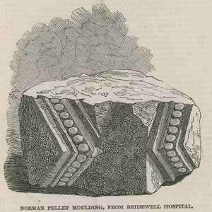 Relics of Bridewell Hospital by English School