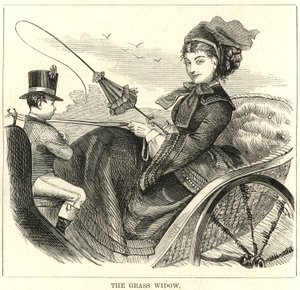 Representative Derby Women: The grass widow by English School