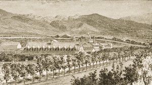 Residence of Brigham Young, second President of the Mormon Church, Salt Lake City, Utah, from 