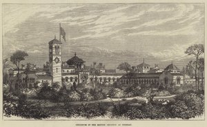 Residence of the British Legation at Teheran by English School