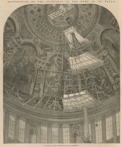 Restoration of the Paintings in the Dome of St Paul