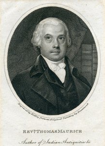 Reverend Thomas Maurice (engraving) by English School