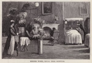 Rhodes Ward, Royal Free Hospital, London by English School