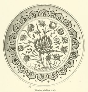 Rhodian Shallow Bowl by English School