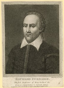 Richard Burbadge, the first performer of King Richard III