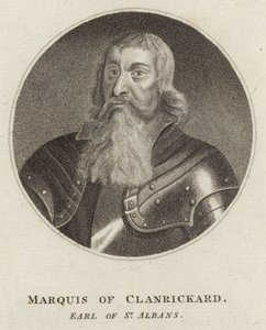 Portrait of Richard Burke, Marquess of Clanricarde by English School