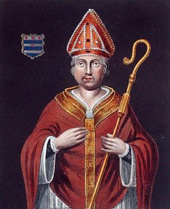 Richard Fleming (d.1431), after a painting in the Bodleian Gallery by English School