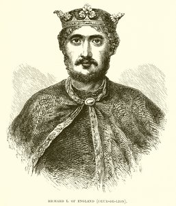 Richard I of England by English School